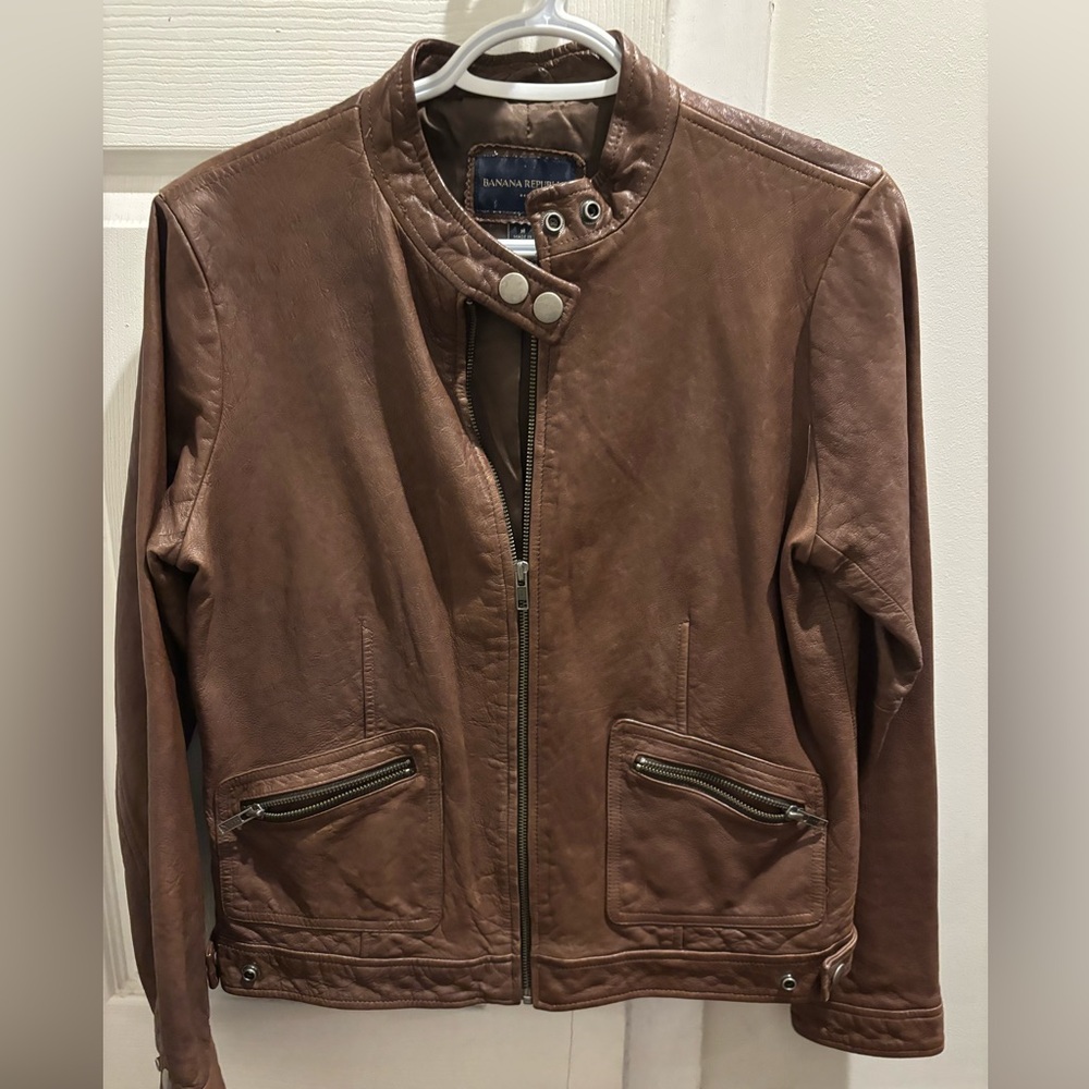 Brown Leather Jacket